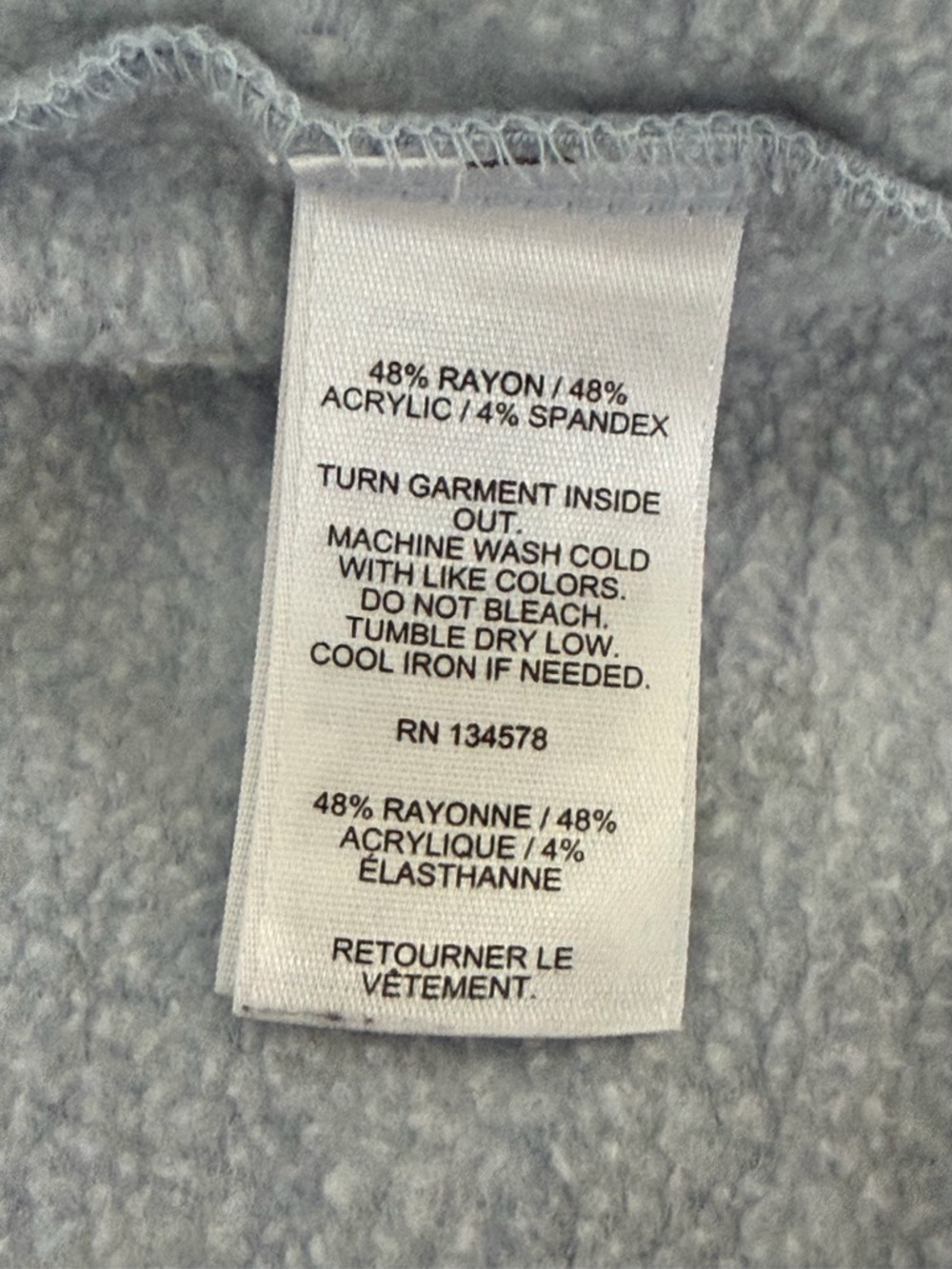 Vineyard Vines Pale Blue Half-Zip Sweatshirt Shep Shirt - Picture 9 of 9